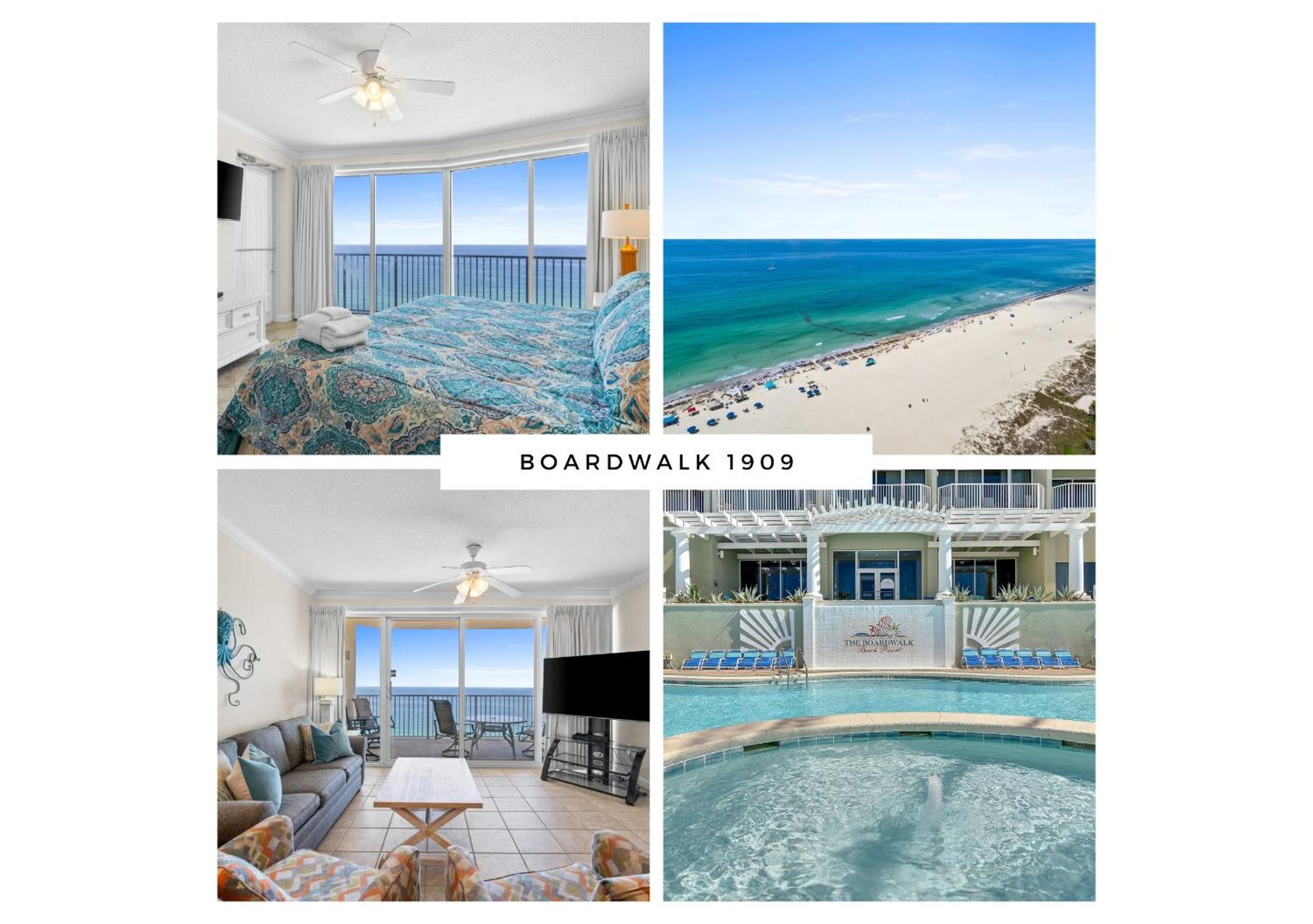 Boardwalk Beach Resort #1909 By Book That Condo Panama City Beach Exteriör bild